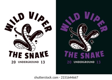 Set Dark illustration Snake Viper Venom Head Hand drawn Hatching Outline Symbol Tattoo Merchandise T-shirt Merch vintage