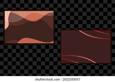 Set of dark red background abstract special effect for banner, web, card, cover