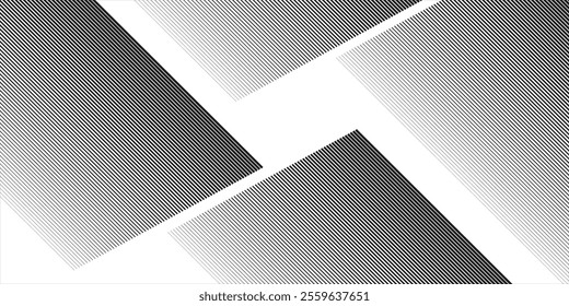 Set of dashed lines. Vector design elements