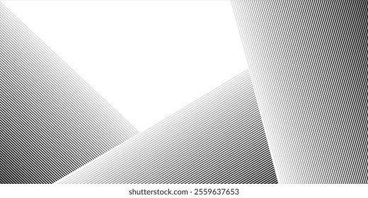 Set of dashed lines. Vector design elements