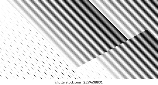 Set of dashed lines. Vector design elements