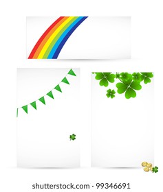 Set of PatrickÃ¢Â?Â?s Day Templates