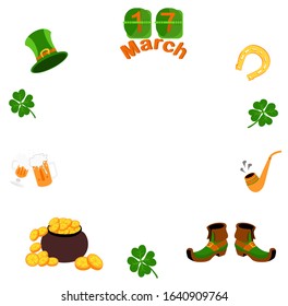 Set St.Patrick’s day vector illustration 