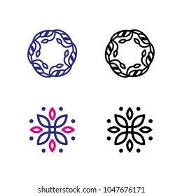 A set of decoration icons