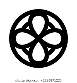 Set of decorative circle coaster for laser cutting. Round abstract geometric coaster card. Laser cut design. Vector illustration.