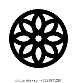 Set of decorative circle coaster for laser cutting. Round abstract geometric coaster card. Laser cut design. Vector illustration.