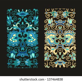 set of decorative composition