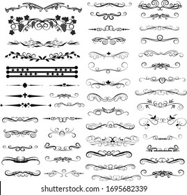 Vector Illustration Set Vector Graphic Elements Stock Vector (Royalty ...