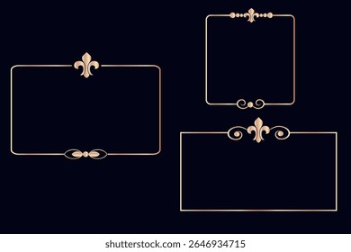 Conjunto, Quadros decorativos com lírio, padrões, bronze, chique, luxo, brilho, cores, lírio, sofisticação, exclusivo