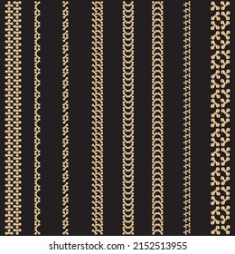 Set of decorative, ornamental and vintage borders for for design cards, brochures, books, business cards, invitations, certificates, diplomas.