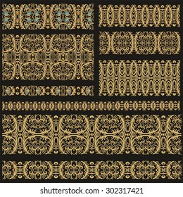 Set of decorative ribbon