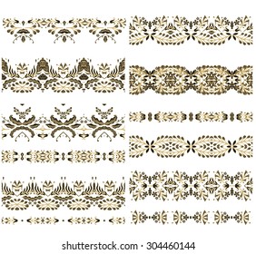 Set of  decorative ribbons