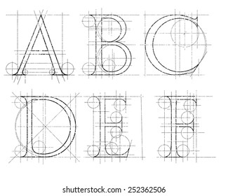 set of decorative symbol , vector illustration, clip art