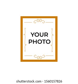 Set of Decorative vintage frames and borders set.isolated golden circle luxury frame.vintage rectangle ornaments and ornate border
