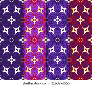 Set of Decorative wallpaper for interior design. line texture for wallpaper, packaging, banners, textile fashion fabric print, invitation cards. Seamless vector illustration.