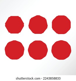 Set of default banner template.