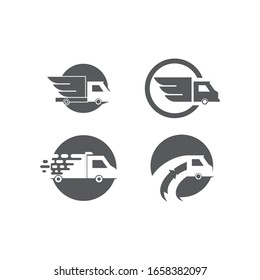 Establecer plantilla de logotipo de diseño Ilustración vectorial Ilustración de icono de deceleración