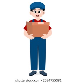 Set of Delivery logistics. delivery process to customers. Shopping online website. Delivery process. Digital marketing. Shop online Infographic 5 step. Business concept