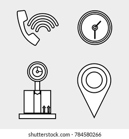 set delivery shipping business service