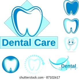 set of dentistry vector designs, in vector format very easy to edit, individual objects