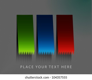 set of design of advertisement labels stickers