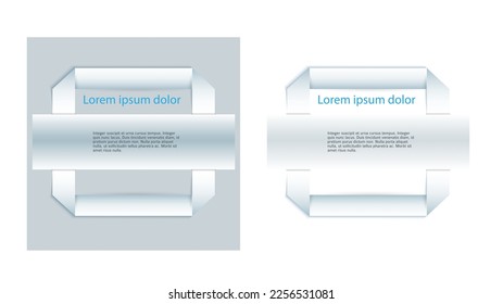 Set Design business presentation template. Vector illustration EPS 10. Can be used for chart process the financial company, technology infographics, number banners, charts and graphs or powerpoint 