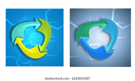 Set Design business presentation template. Vector illustration EPS 10. Can be used for chart process the financial company, technology infographics, number banners, charts and graphs or powerpoint 