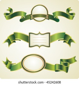 set of design element