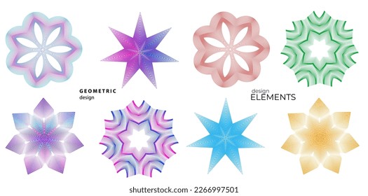 Set design element circle. Isolated bold vector colors golden ring from. Abstract glow wavy stripes of many glittering swirl created using Blend Tool. Vector illustration EPS10 for your presentation