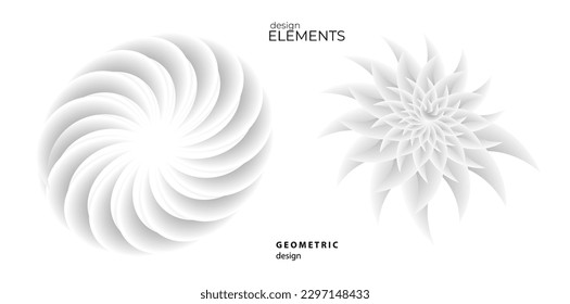 Set design element circle. Isolated bold vector colors golden ring from. Abstract glow wavy stripes of many glittering swirl created using Blend Tool. Vector illustration EPS10 for your presentation