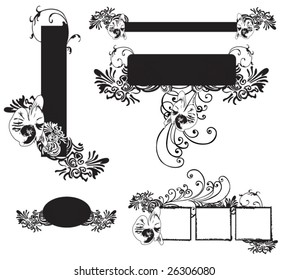 Set of design elements