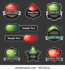set of design elements