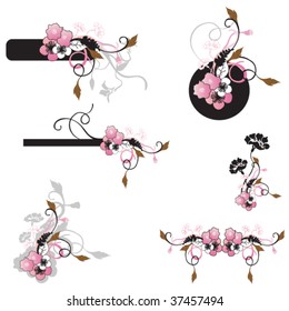 Set of design elements