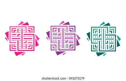  Set of design elements