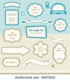 set of design elements
