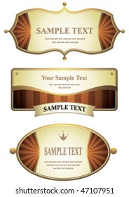 set of design elements