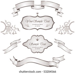 8,372 Silver scroll banner Images, Stock Photos & Vectors | Shutterstock