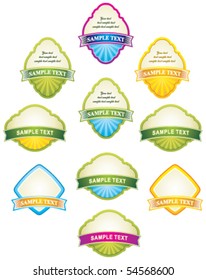set of design elements