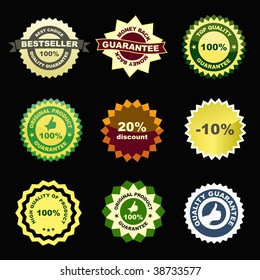 Conjunto de elementos de diseño a la venta.