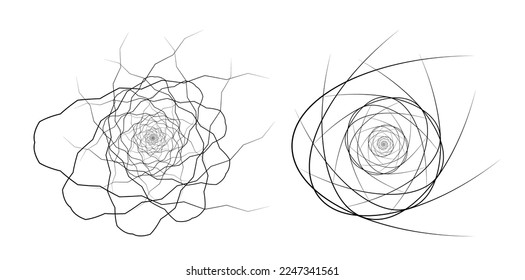 Set Design elements symbol Editable halftone frame dot circle pattern on white background. Vector illustration eps 10 frame with black random dots. Round border Icon using halftone circle dots text