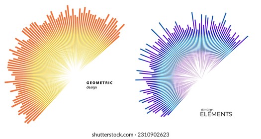 Set Design elements symbol Editable halftone frame dot circle pattern on white background. Vector illustration eps 10 frame with black random dots. Round border Icon using halftone circle dots text