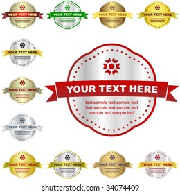 Set of design elements. Vector set.