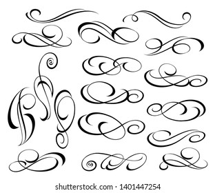 Set design elements. Vector illustration.