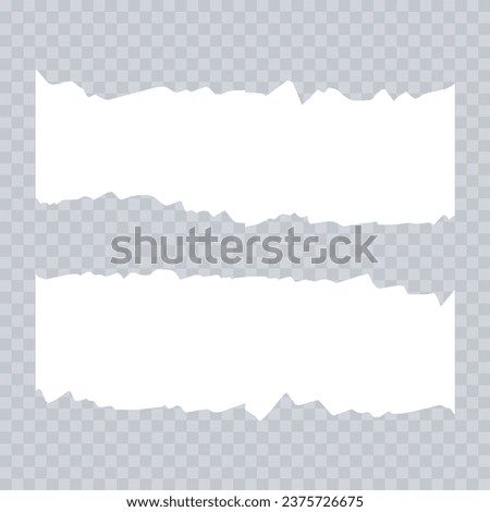 set design paper cut buttom template collection of torn ripped paper sheets eps file element