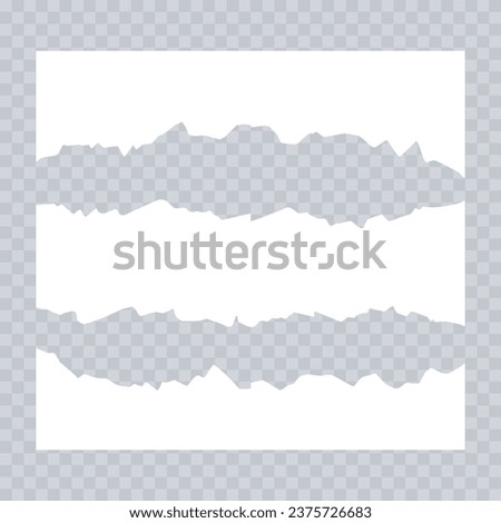 set design paper cut buttom template collection of torn ripped paper sheets eps file element