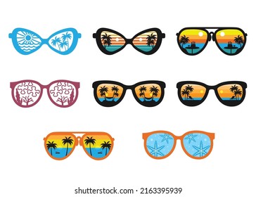 set design template vector illustration