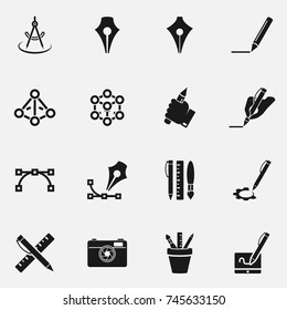 Set of design vector icons.