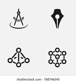 Set of design vector   icons.