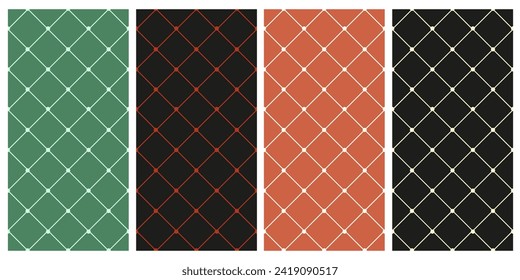 Set Design wallpaper print in trendy Retro style. Collection Textile print in sofa upholstery style. Ikkat carpet seamless pattern. Vector  illustration can used fabric and t-shirt printing. EPS 10