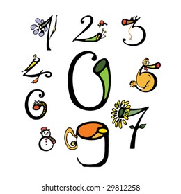 set of designed numbers